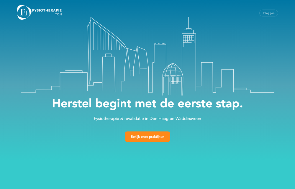Website Fysiotherapie Ton